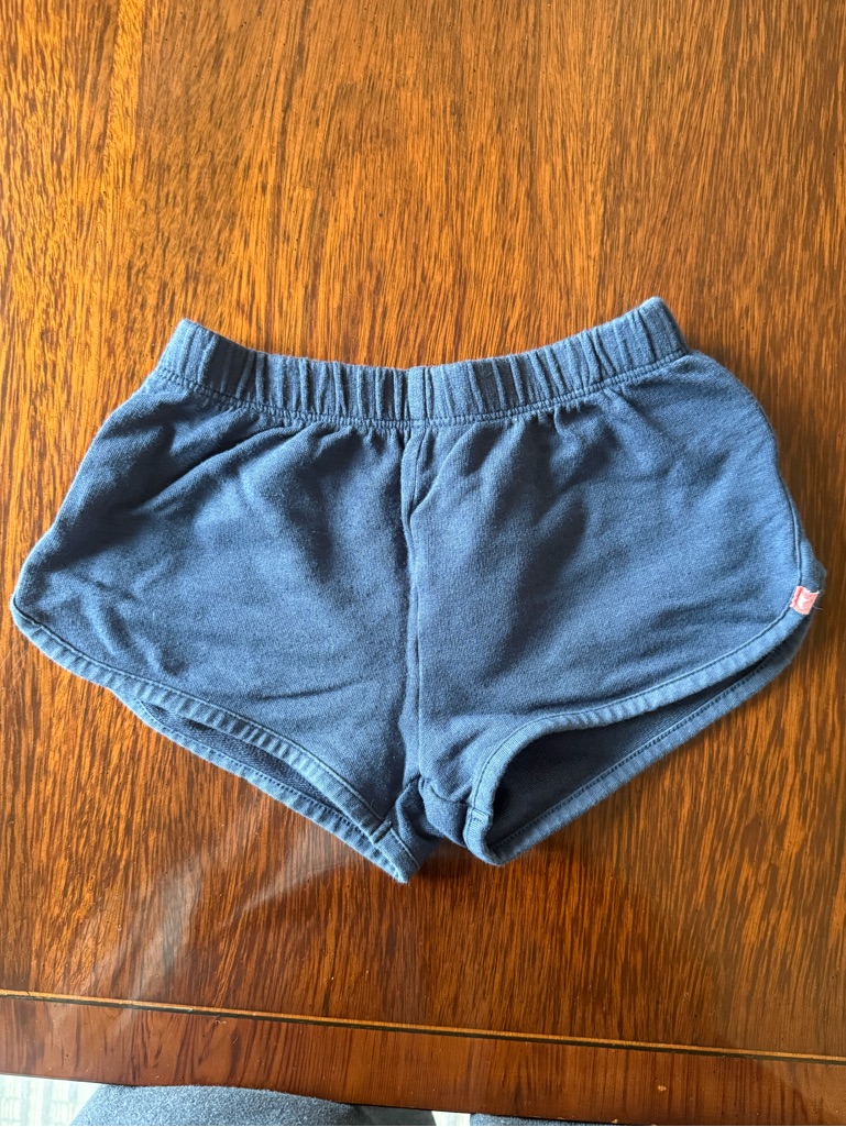 Pink Chicken Navy Blue Girls' Everyday Shorts